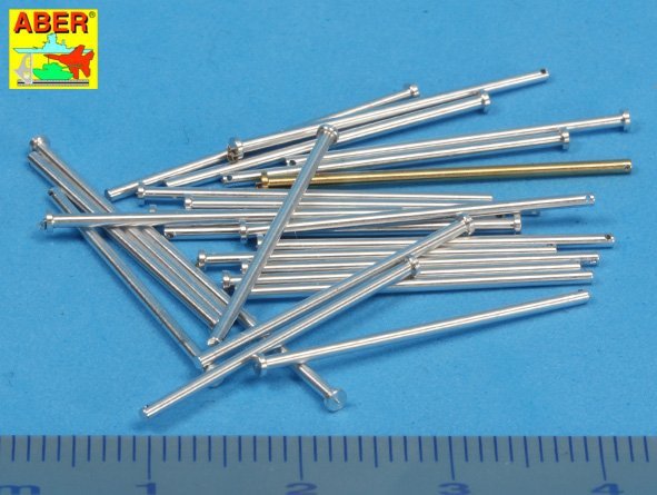 Aber 16068A Panzer IV track link pins x 25 pcs. 1/16 – zdjęcie 2