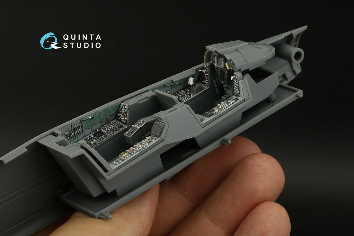Quinta Studio QD48404 F-14B 3D-Printed &amp;amp; colored Interior on decal paper (GWH) 1/48 – image 11