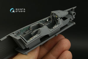 Quinta Studio QD48404 F-14B 3D-Printed &amp;amp; colored Interior on decal paper (GWH) 1/48 – image 11