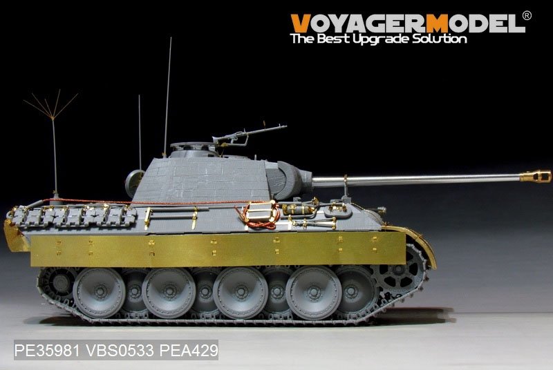 Voyager Model PE35981 WWII German Panther A Tank Basic For TAKOM 1/35 – immagine 19