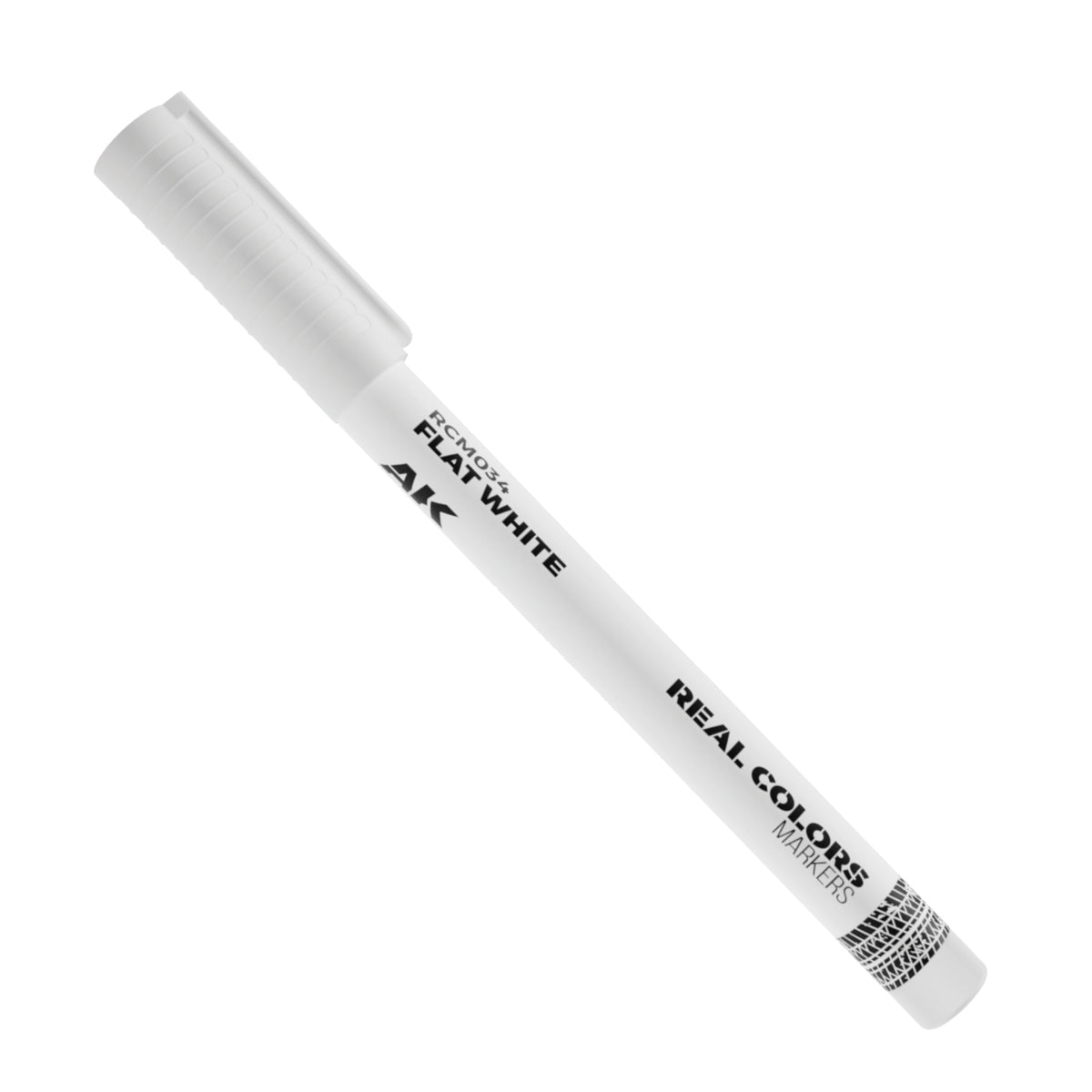 AK Interactive RCM034 FLAT WHITE – RC MARKER – zdjęcie 2