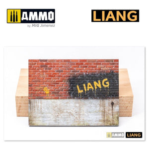 Liang 0008 Paint Crack Effects Airbrush Stencils – image 6
