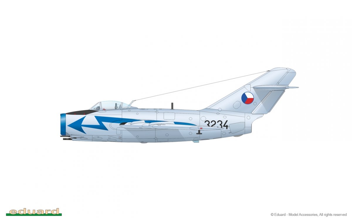 Eduard 7059 MiG-15bis 1/72 – zdjęcie 2