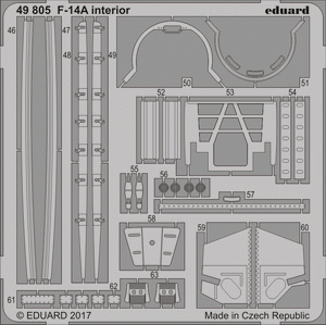 Eduard 49805 F-14A interior TAMIYA 1/48 – image 2