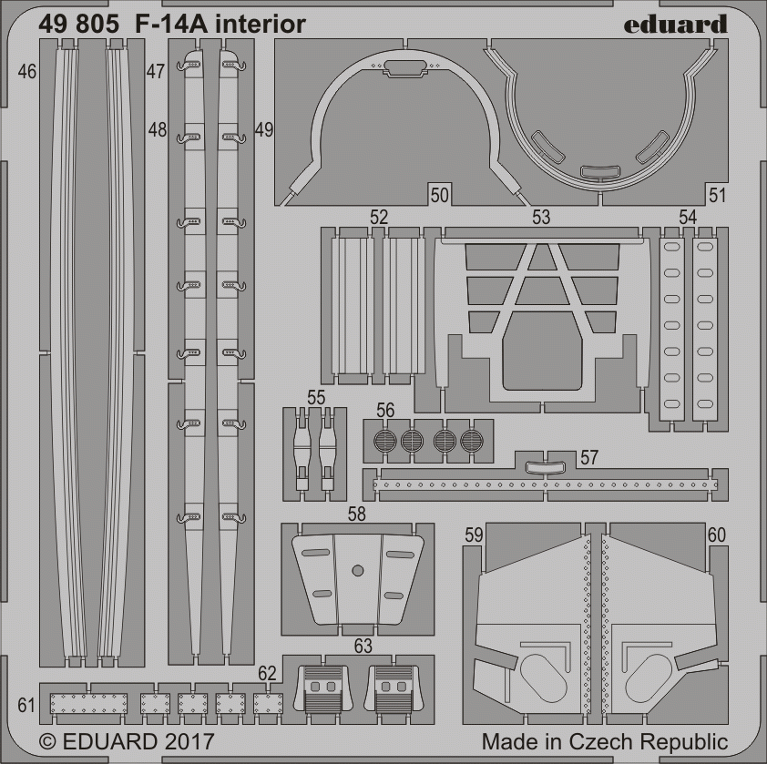 Eduard 49805 F-14A interior TAMIYA 1/48 – image 2