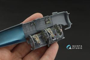 Quinta Studio QD48611 A6M2-K Zero 3D-Printed &amp;amp; coloured Interior on decal paper (Eduard) 1/48 – imagen 9