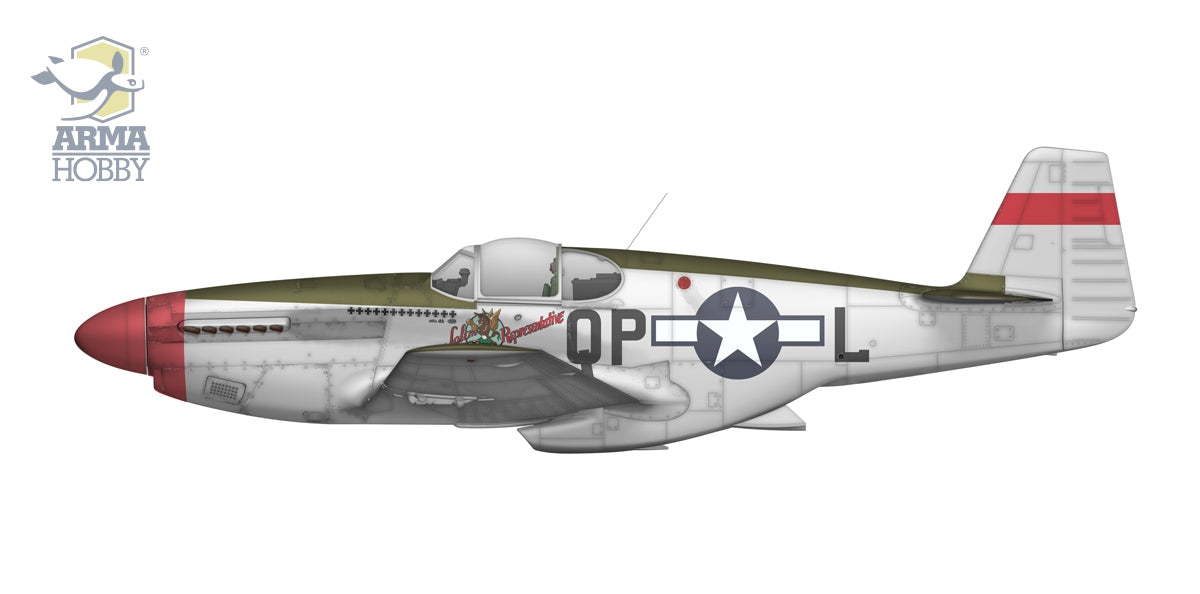 Arma Hobby 70069 P-51 B Mustang Deluxe Set 1/72 – zdjęcie 8
