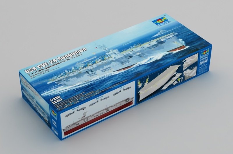 Trumpeter 05369 USS CVE-26 Sangamon 1/350 – image 2
