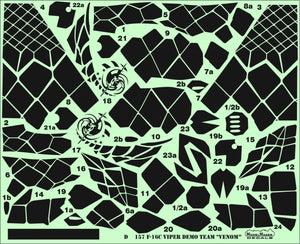ModelMaker Decals D48157 F-16C Viper Demo Team &amp;quot;Venom” 1/48 – zdjęcie 4