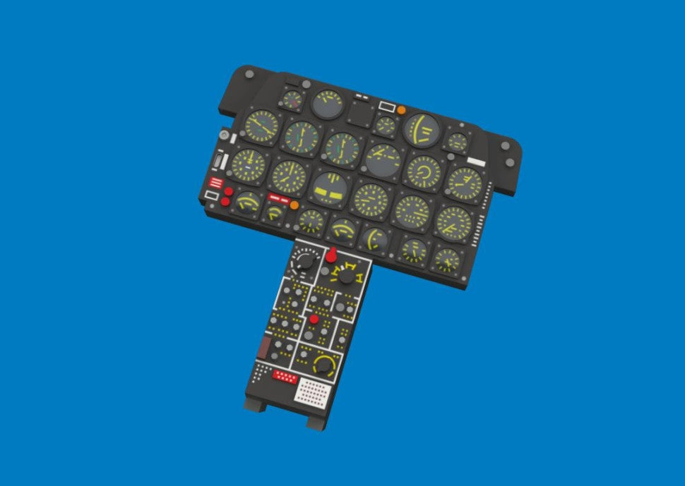 Eduard 644294 F-86A Dashboard and Seatbelts - LooK CLEAR PROP 1/48