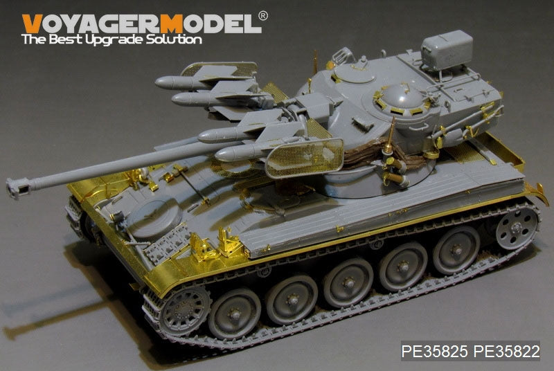 Voyager Model PE35825 Modern French AMX-13/75 w/SS-11 ATGM light tank basic (smoke discharger, Atenna base Include）For TAKOM 2038 1/35 – zdjęcie 3
