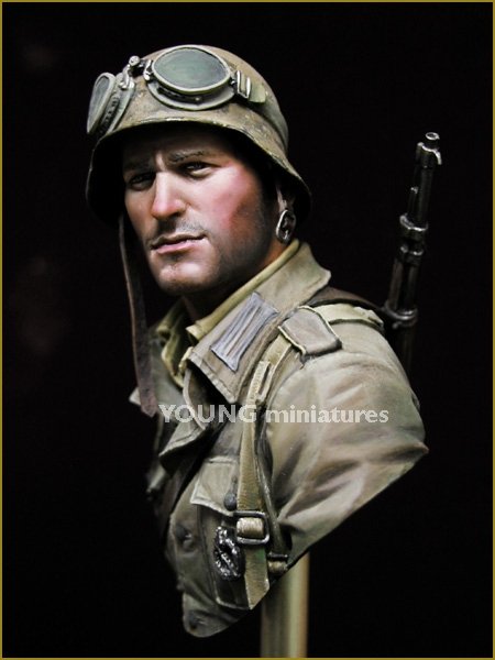 Young Miniatures YM1839 Infanterie allemande DAK Afrique du Nord Seconde Guerre mondiale 1943 1/10  – image 4