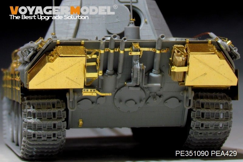 Voyager Model PE351090 WWII German Panther A Mid Version Basic for Dragon 1/35 – zdjęcie 10