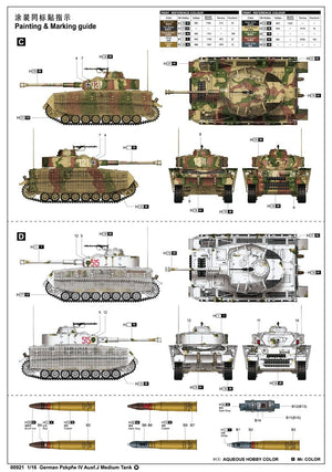 Trumpeter 00921 German Pzkpfw IV Ausf.J Medium 1/16 – image 24