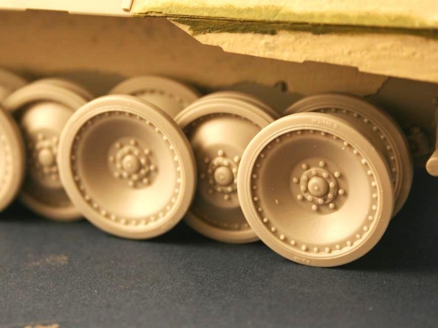 Panzer Art RE35-113 “Strengthen” road wheels for Panther D 1/35 – zdjęcie 4