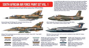 Hataka Hobby HTK-AS50 South African Air Force vol. 1 (6x17ml) – zdjęcie 2