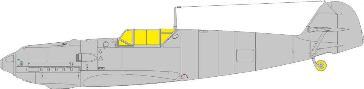 Eduard JX332 Bf 109F-4 Hobby 2000, Hasegawa 1/32