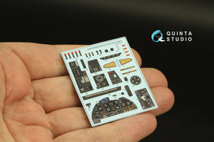 Quinta Studio QD32160 Do 335A-10 3D-Printed &amp;amp; coloured Interior on decal paper (HK models) 1/32 – immagine 5
