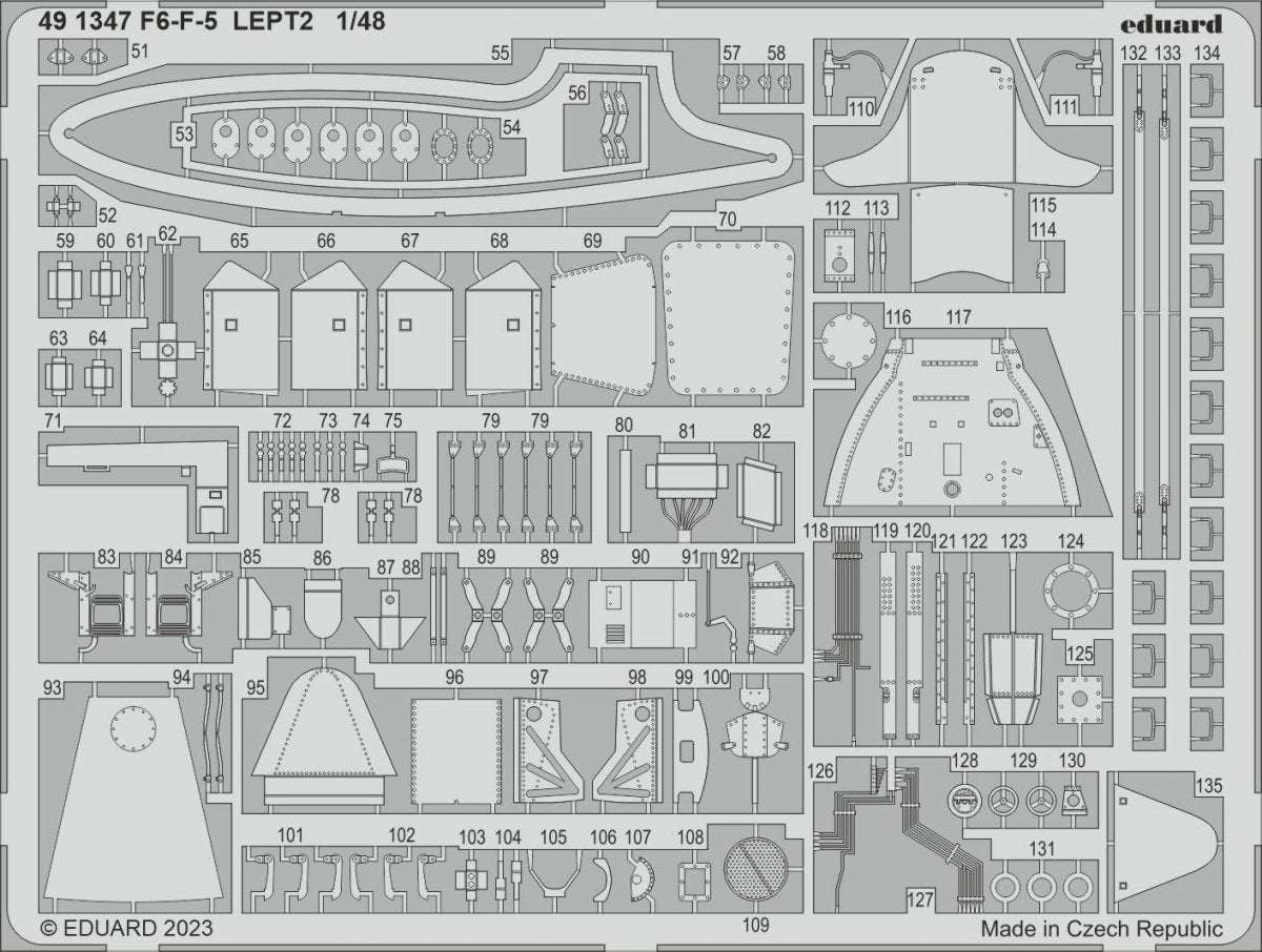 Eduard 491347 F6F-5 EDUARD 1/48 – zdjęcie 2
