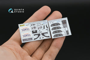 Quinta Studio QD24008 Honda NSX NA1 Japanese version 3D-Printed &amp;amp; colored Interior on decal paper (Tamiya) 1/24 – image 3