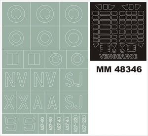 Montex MM48346 Vultee Vengeance AZ MODEL AZ4813 1/48