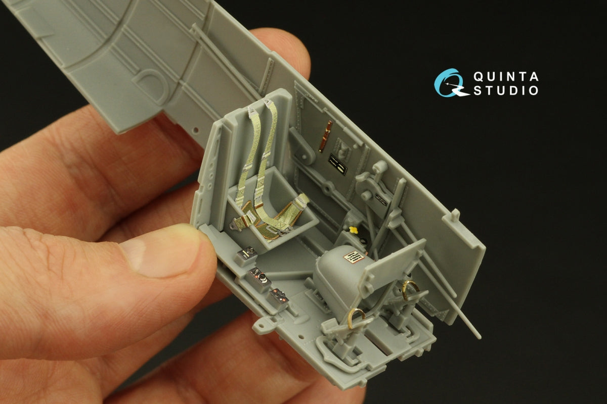 Quinta Studio QD32191 Bf 109G-14 3D-Printed colored Interior on decal paper (Zoukei Mura SWS) 1/32 – image 9