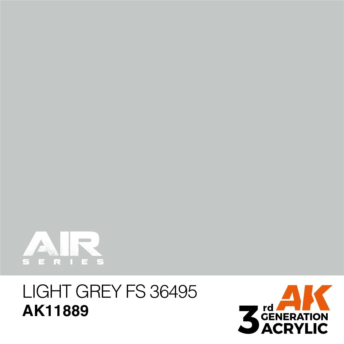 AK Interactive AK11889 LIGHT GREY FS 36495 – AIR 17ml