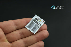 Quinta Studio QD32119 F-15E 3D-Printed &amp;amp; colored Interior on decal paper (Tamiya) 1/32 – image 11