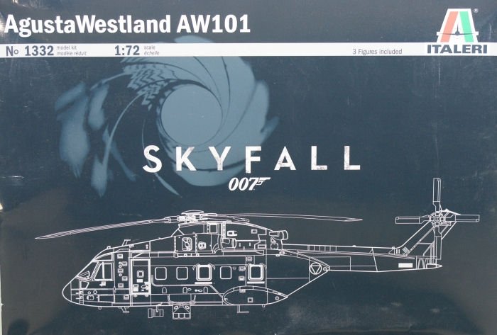 Italeri 1332 AGUSTAWESTLAND AW101 SKYFALL 1/72 – zdjęcie 3