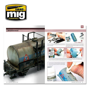 AMMO of Mig Jimenez 6250 MODELLING SCHOOL - RAILWAY MODELING: PAINTING REALISTIC TRAINS – zdjęcie 7