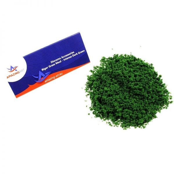 Amazing Art 13913 Grass Flour Coarse Filling - Intense Dark Green