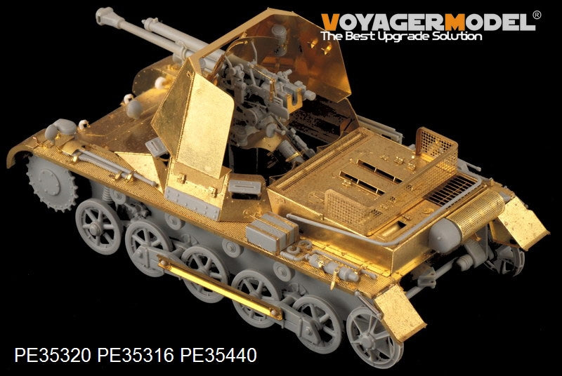 Voyager Model PE35440 WWII German 47mm PaK(t) Panzerjager I basic For DRAGON 6230 1/35 – image 7