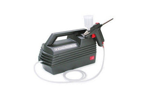 Tamiya 74520 SPRAY-WORK BASIC AIR COMPRESSOR w/AIRBRUSH – imagen 2