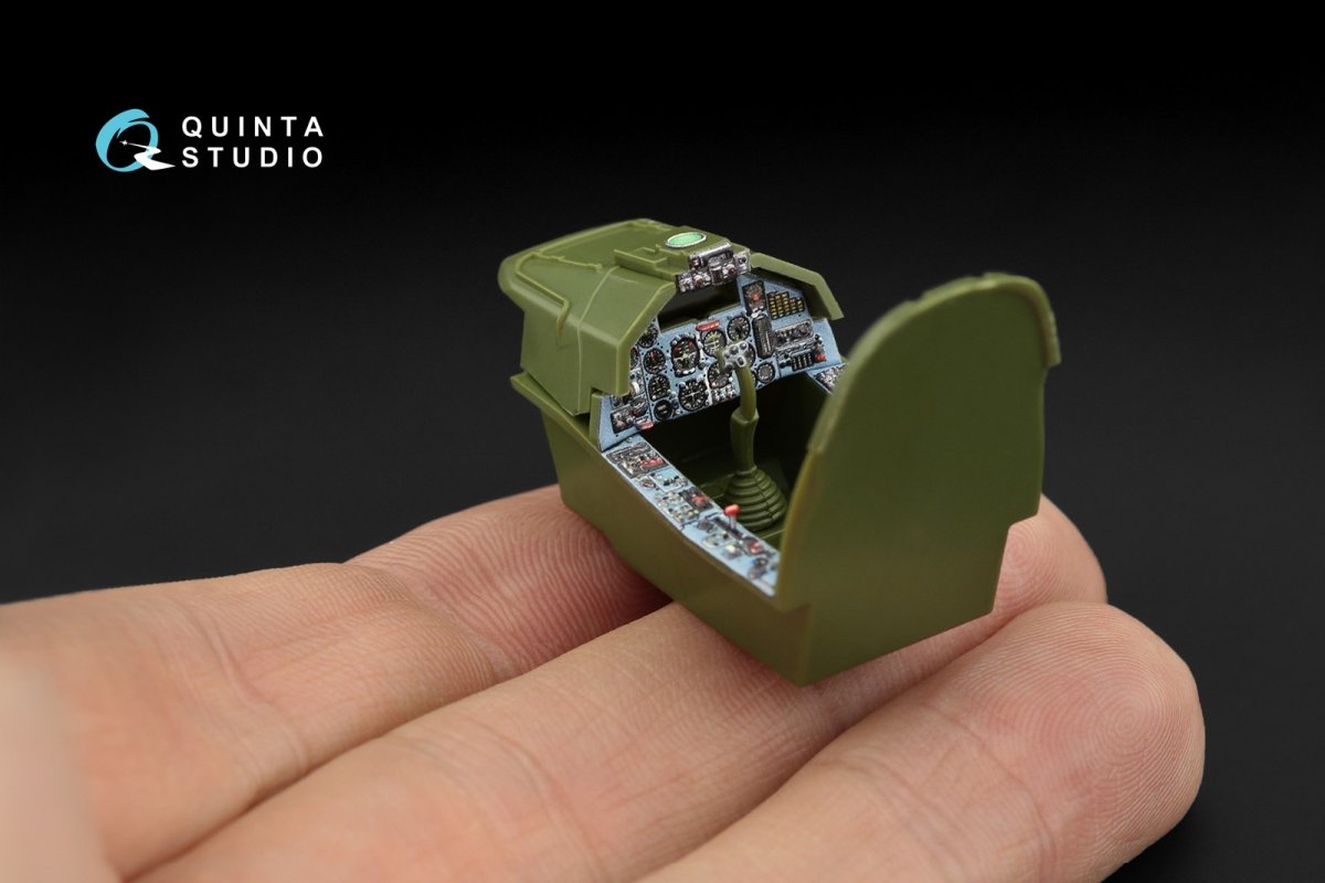 Quinta Studio QDS-48249 Su-25 3D-Printed &amp;amp; colored Interior on decal paper (Zvezda) 1/48 – zdjęcie 6