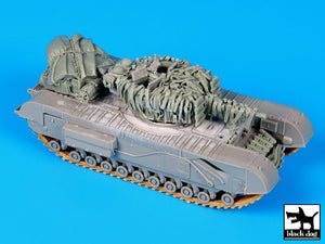 Black Dog T72076 Churchill Mk IV for Dragon 1/72