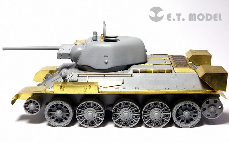 E.T. Model E35-037 WWII Soviet T-34/76 Mod.1942 Stamped Turret (For DRAGON 6487/6424) 1/35 – zdjęcie 5