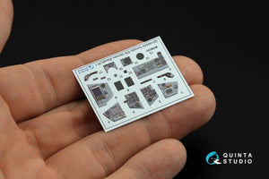 Quinta Studio QDS+48054 Tornado IDS German 3D-Printed &amp;amp; coloured Interior on decal paper (Revell) (small version) (with 3D-printed resin parts) 1/48 – zdjęcie 3