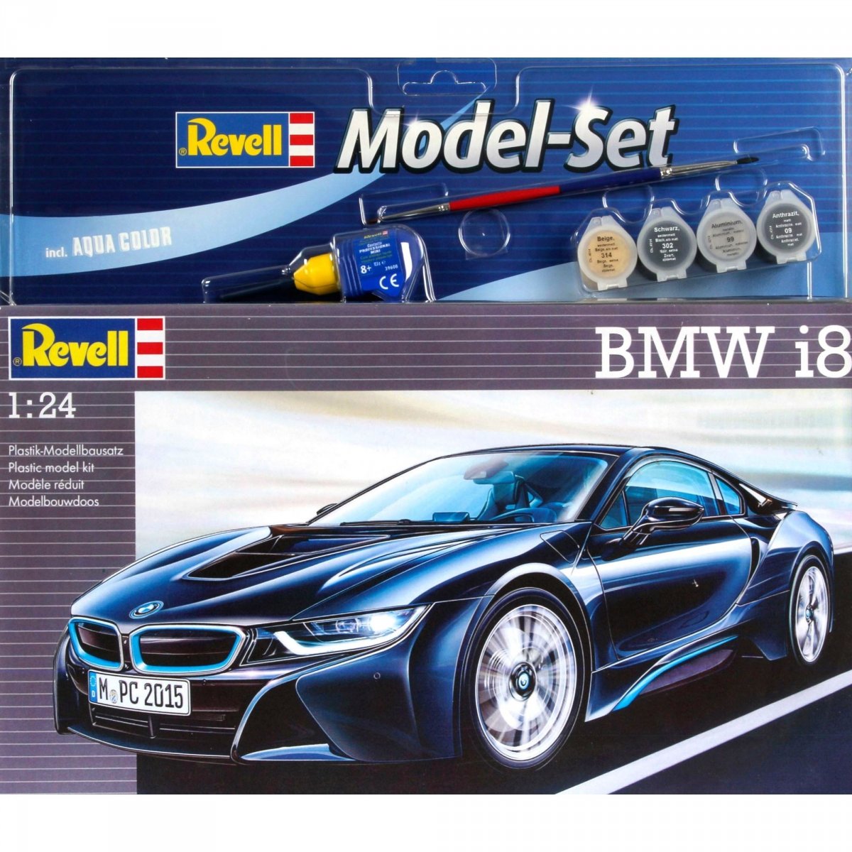 Maquette Revell 67008 BMW i8 (1/24)