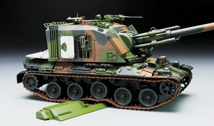 Meng Model TS-004 French AUF1 155mm Self-propelled Howitzer 1/35 – zdjęcie 7