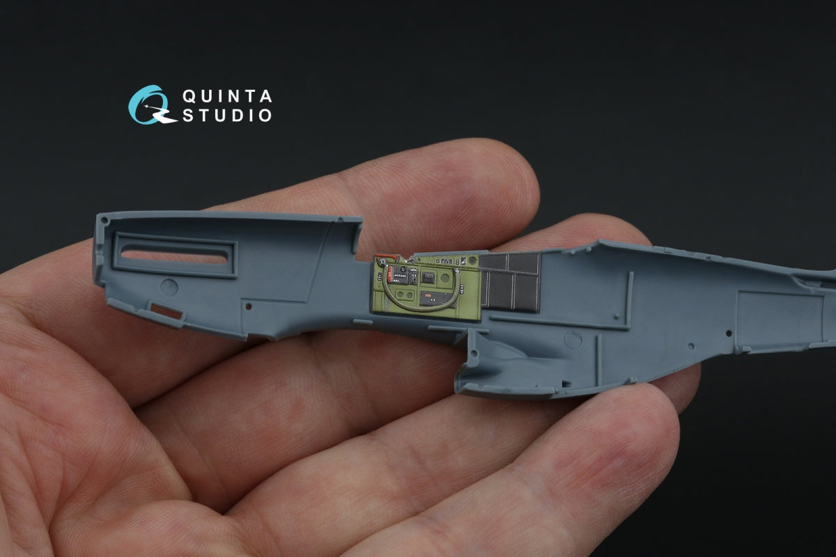Quinta Studio QD72181 P-51D Mustang Early 3D-Printed &amp;amp; colored Interior on decal paper (Eduard) 1/72 – image 12