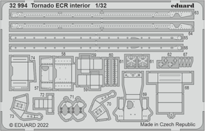 Eduard 32994 Tornado ECR interior ITALERI 1/32 – zdjęcie 3