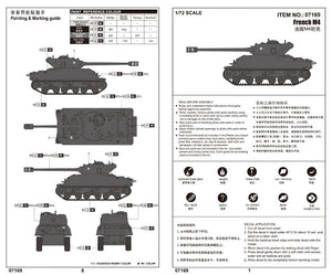 Trumpeter 07169 French M4 1/72 – zdjęcie 5