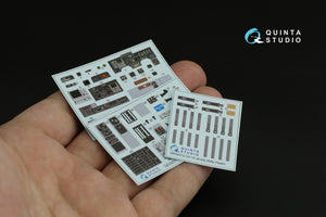 Quinta Studio QD32079 OV-10D 3D-Printed &amp;amp; coloured Interior on decal paper (KittyHawk) 1/32 – immagine 3