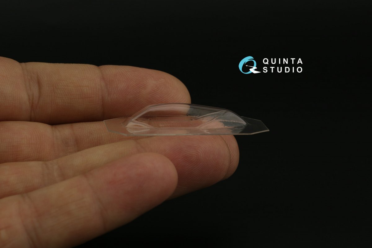 Quinta Studio QC72074 Me-262A vacuumed clear canopy (Revell) 1/72 – zdjęcie 5