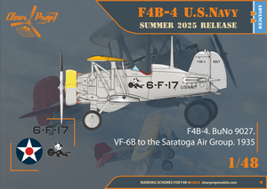 Clear Prop! CP4826 Boeing F4B-4 in US Navy Service 1/48 – Bild 4
