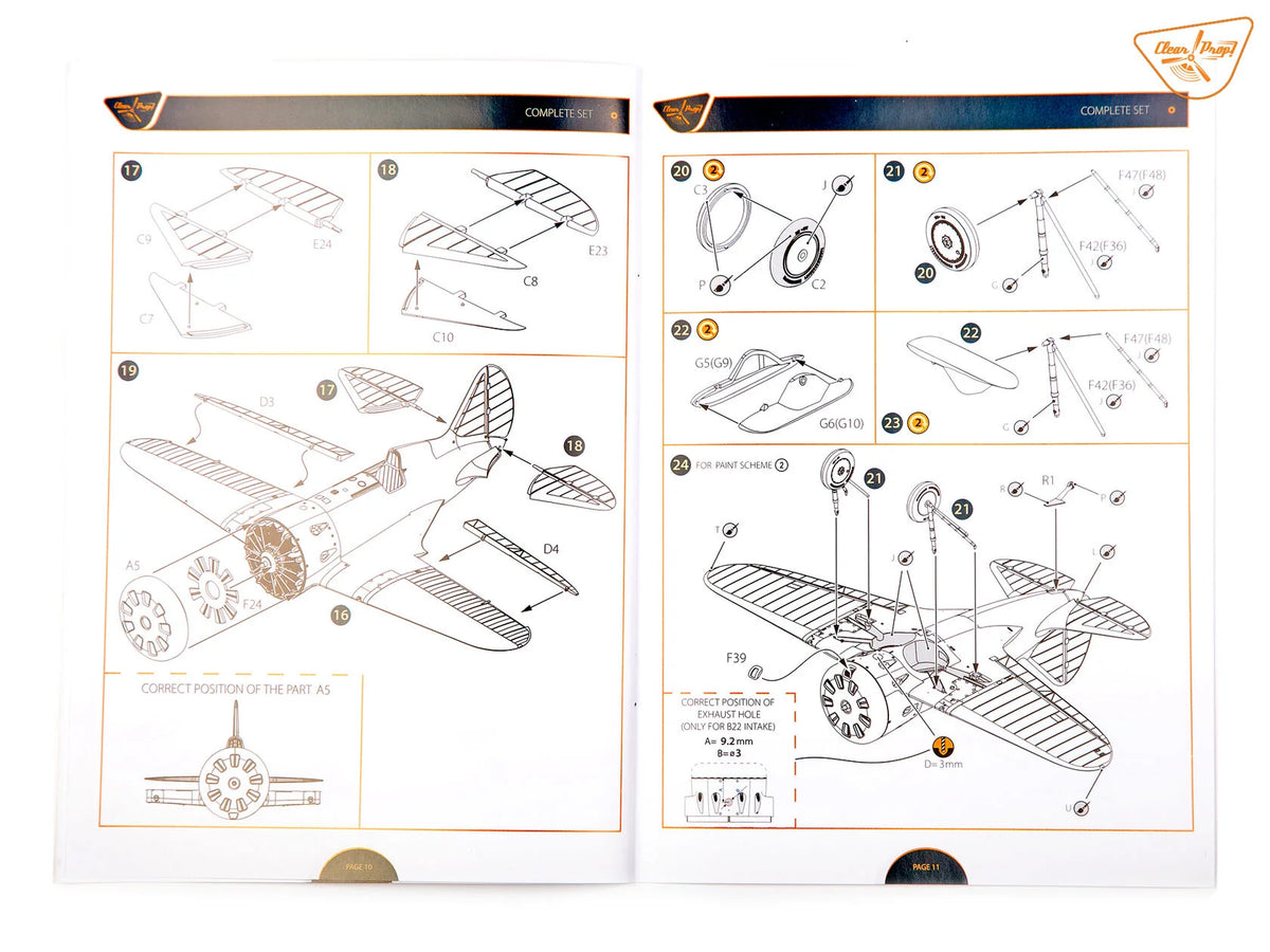 Clear Prop! CP4820 I-16 Type 5 In Finnish Service 1/48 – image 14