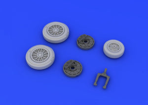 Eduard 648213 A-4E wheels early 1/48 (EDUARD, HASEGAWA) – image 4