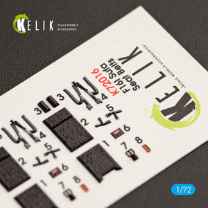 KELIK K72016 F-16I &amp;quot;SUFA&amp;quot; INTERIOR 3D DECALS FOR KINETIC KIT 1/72 – zdjęcie 2