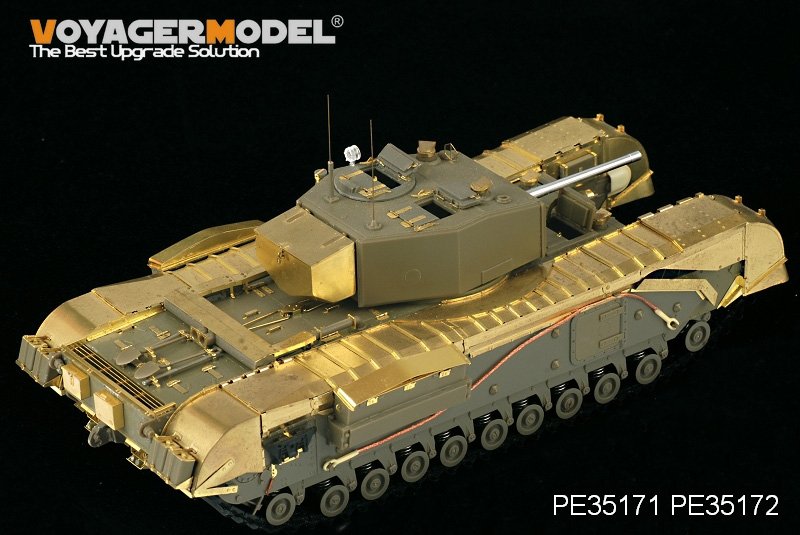 Voyager Model PE35171 WWII British Churchill Mk.III Infantry Tank for AFV CLUB 35153 1/35 – zdjęcie 4