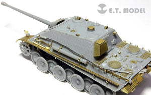 E.T. Model E72-011 WWII German Jagdpanther Early Production For DRAGON Kit 1/72 – zdjęcie 4